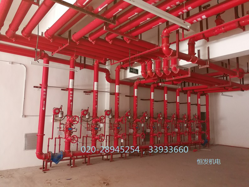 消防管路,给水管道,排水系统